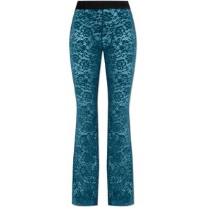 Versace Jeans Couture, Dames, Broeken, Blauw, Maat: 2XS