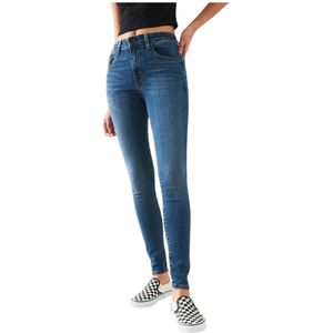 Levi's, Dames, Jeans, Blauw, Maat: W26 L28 Denim,