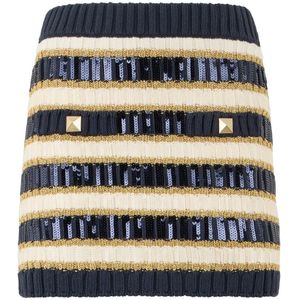 Valentino Garavani, Dames, Rokken, Veelkleurig, Maat: M Katoen,