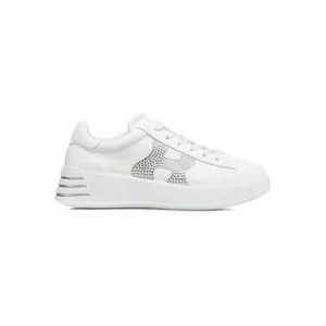Hogan Witte Sneakers voor Dames , White , Dames , Maat: 38 1/2 EU