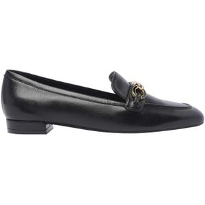 Stuart Weitzman - Slip-On Loafers - Zwart - Kalfsleer