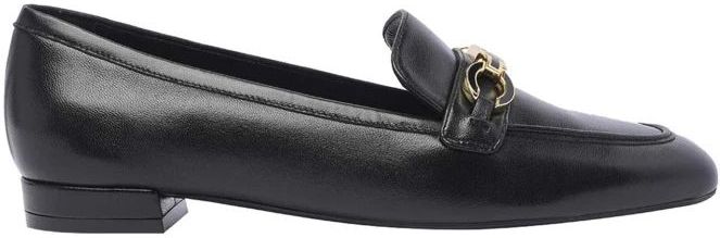 Stuart Weitzman - Slip-On Loafers - Zwart - Kalfsleer