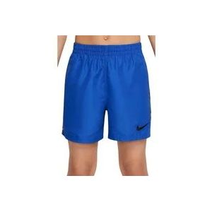 Nike Zee Shorts Zwart Blauw Logo Borduurwerk , Blue , Heren , Maat: S
