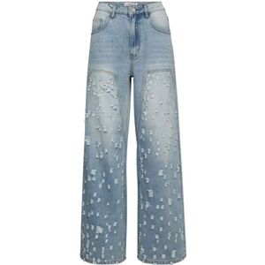 Haute L'Amitié, Dames, Jeans, Blauw, Maat: XS Denim,