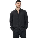 Selected Homme - Overhemd - Zwart - Lange Mouwen - Getailleerde Pasvorm