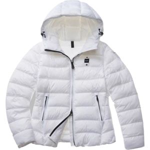 Blauer, Dames, Jassen, Wit, Maat: L Polyamide,
