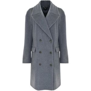 Kocca, Dames, Mantels, Grijs, Maat: XL Wol,