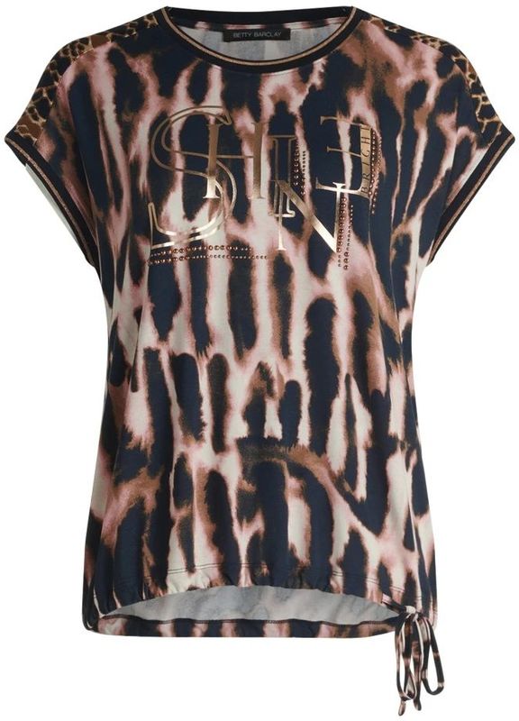 Betty Barclay - Dierenprint Glitter Shirt - Veelkleurig - Dames