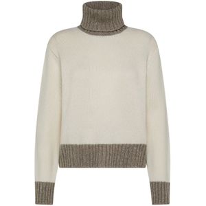 Seventy, Dames, Truien, Beige, Maat: XS Wol,