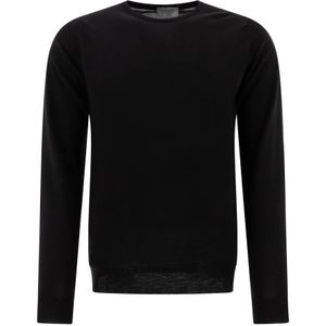 John Smedley, Heren, Truien, Zwart, Maat: L Wol,