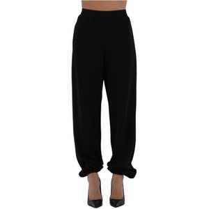 Jil Sander - Joggingbroek - Zwart - Met Elastische Tailleband