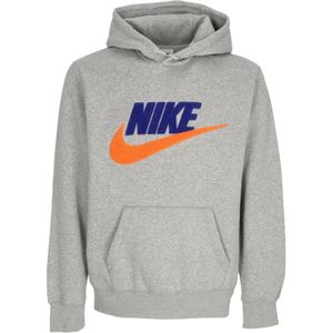 Nike, Heren, Sweatshirts & Hoodies, Grijs, Maat: L Katoen,