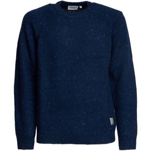 Carhartt Wip, Heren, Truien, Blauw, Maat: S