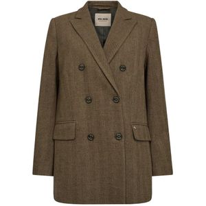 MOS Mosh, Dames, Jassen, Bruin, Maat: XS