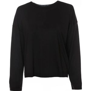 Drykorn, Dames, Tops, Zwart, Maat: XL Katoen,