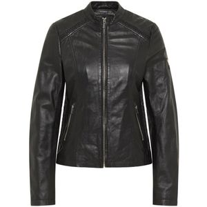 Carlo Colucci - Antonia - Leren Jas - Zwart - Dames
