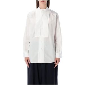 Ralph Lauren, Dames, Blouses & Shirts, Wit, Maat: 2XS Katoen,