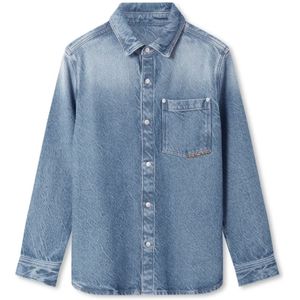 Axel Arigato, Heren, Jassen, Blauw, Maat: XS Denim,