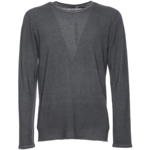 Majestic Filatures, Heren, Truien, Grijs, Maat: M Kasjmier,