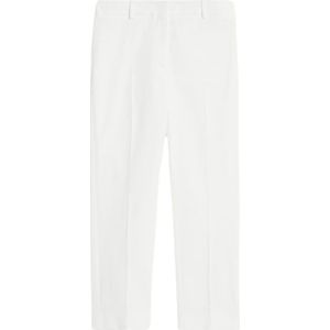 Weekend Max Mara, Dames, Broeken, Wit, Maat: S Katoen,