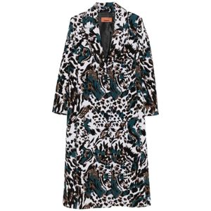 Missoni, Dames, Mantels, Veelkleurig, Maat: S Wol,
