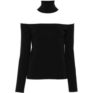 Semicouture, Dames, Truien, Zwart, Maat: M