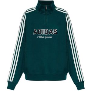 Adidas Originals, Dames, Sweatshirts & Hoodies, Groen, Maat: L Katoen,