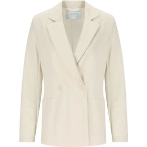 Harris Wharf London, Dames, Jassen, Beige, Maat: S Viscose,