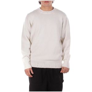 Amaránto, Heren, Truien, Beige, Maat: L Wol,