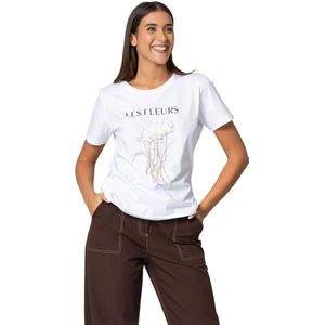 Kocca, Dames, Tops, Wit, Maat: L Katoen,