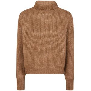 Roberto Collina, Dames, Truien, Bruin, Maat: XS Wol,