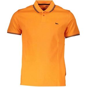 Harmont & Blaine - Poloshirt - Oranje - Katoen - Smalle Pasvorm
