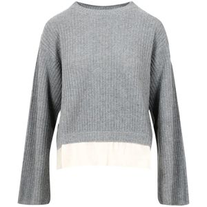 Kaos, Dames, Truien, Grijs, Maat: S Wol,