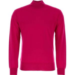 PT Torino, Heren, Truien, Roze, Maat: 2XL Wol,