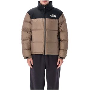 The North Face, Heren, Jassen, Bruin, Maat: S Nylon,