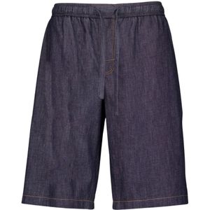 Dolce & Gabbana, Heren, Korte broeken, Blauw, Maat: L Denim,