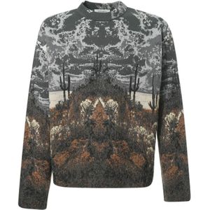 Laneus, Heren, Truien, Veelkleurig, Maat: M Katoen,