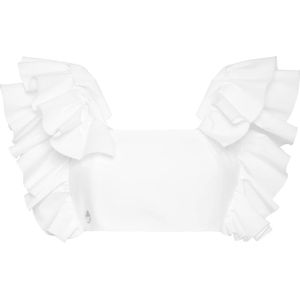 Philipp Plein, Dames, Tops, Wit, Maat: XS Katoen,