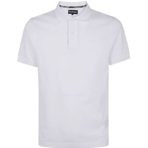 Barbour, Heren, Tops, Wit, Maat: XL Katoen,