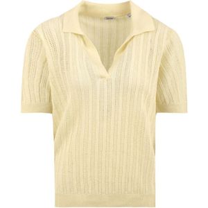 Aspesi, Dames, Tops, Beige, Maat: 2XS