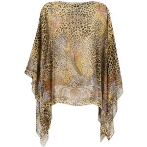 Etro, Dames, Blouses & Shirts, Veelkleurig, Maat: ONE Size Zijde,