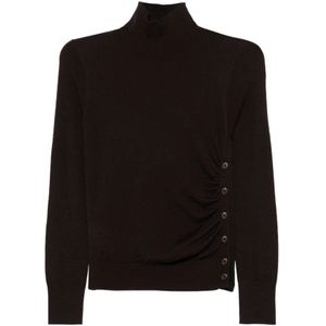 Pinko, Dames, Truien, Bruin, Maat: L Wol,