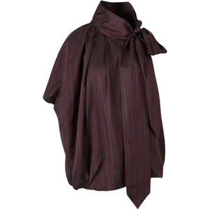 Dries Van Noten, Dames, Blouses & Shirts, Rood, Maat: XS