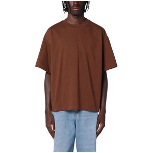 Séfr, Heren, Tops, Bruin, Maat: L