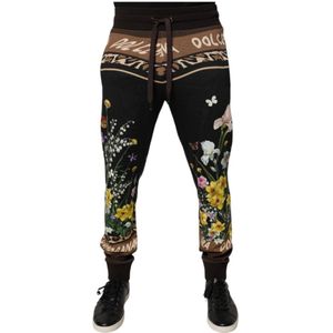 Joggers - Bloemenprint - Katoen - Sportbroeken
