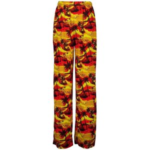 Balenciaga, Dames, Broeken, Veelkleurig, Maat: S Viscose,