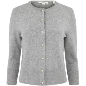 Vince, Dames, Truien, Grijs, Maat: L