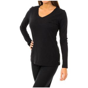 Tommy Hilfiger, Dames, Tops, Zwart, Maat: XS Katoen,