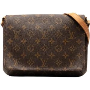 Louis Vuitton Vintage, Dames, Pre-owned, Bruin, Maat: ONE Size
