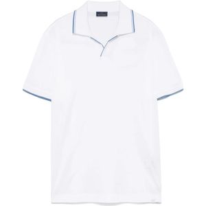 Paul & Shark, Heren, Tops, Wit, Maat: 2XL Katoen,